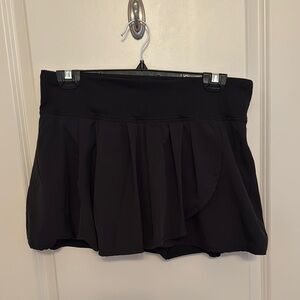 JoyLab black athletic skort